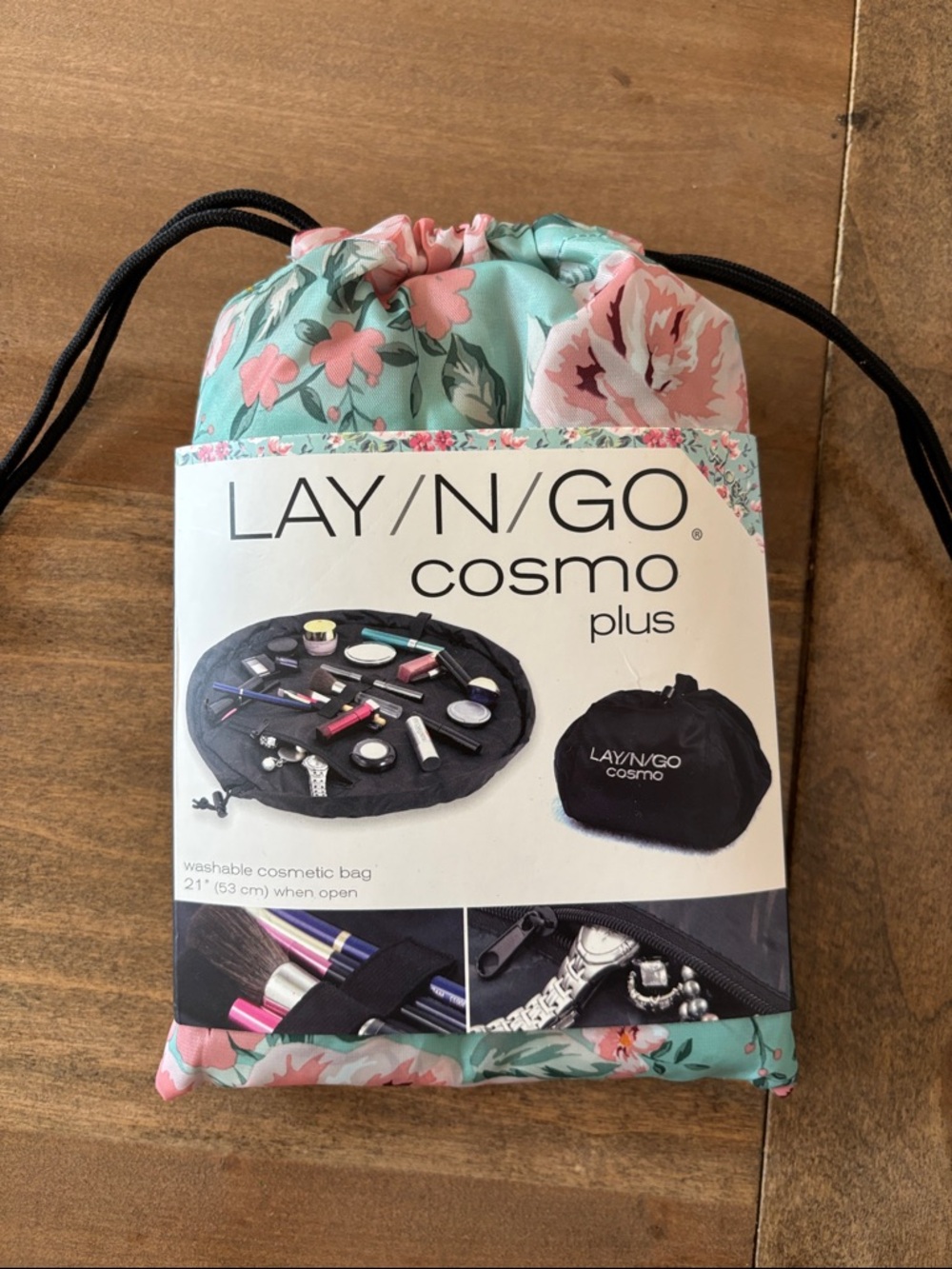 Lay n go cosmetic bag